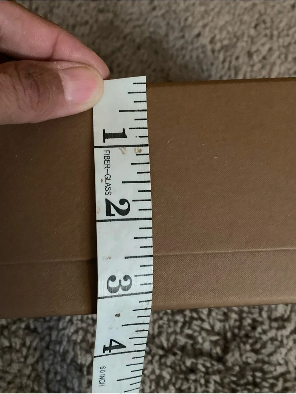 Burberry Tan and Black Branded Packaging empty box
